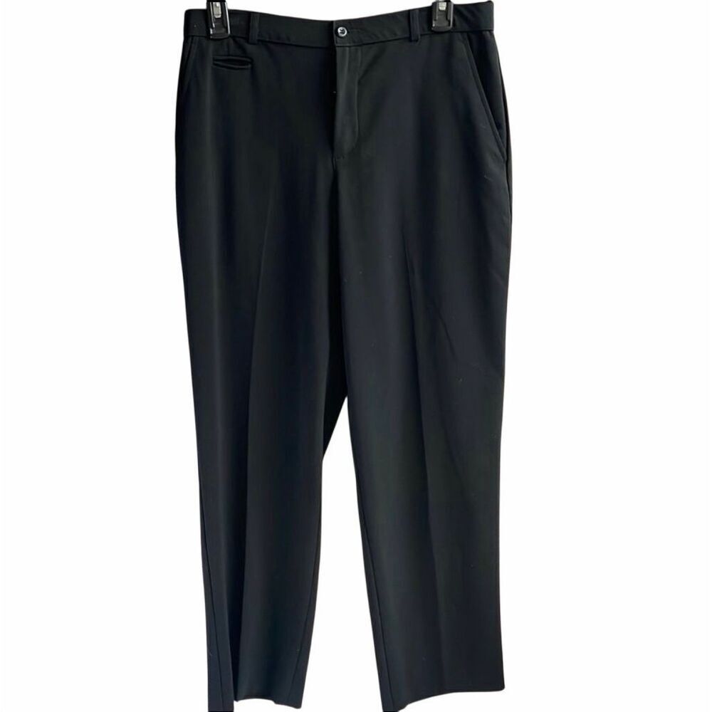 HAGGAR Women’s Petite Size 10P Average Dress Pants Trousers Black Career